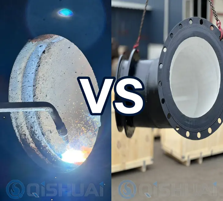 Analisis Mendalam Shandong Qishuai: Panduan Pemilihan untuk Pipa Lapisan Kromium Karbida dan Pipa Berlapis Keramik Alumina, Cocok untuk Kondisi Abrasi Tinggi di Semua Industri