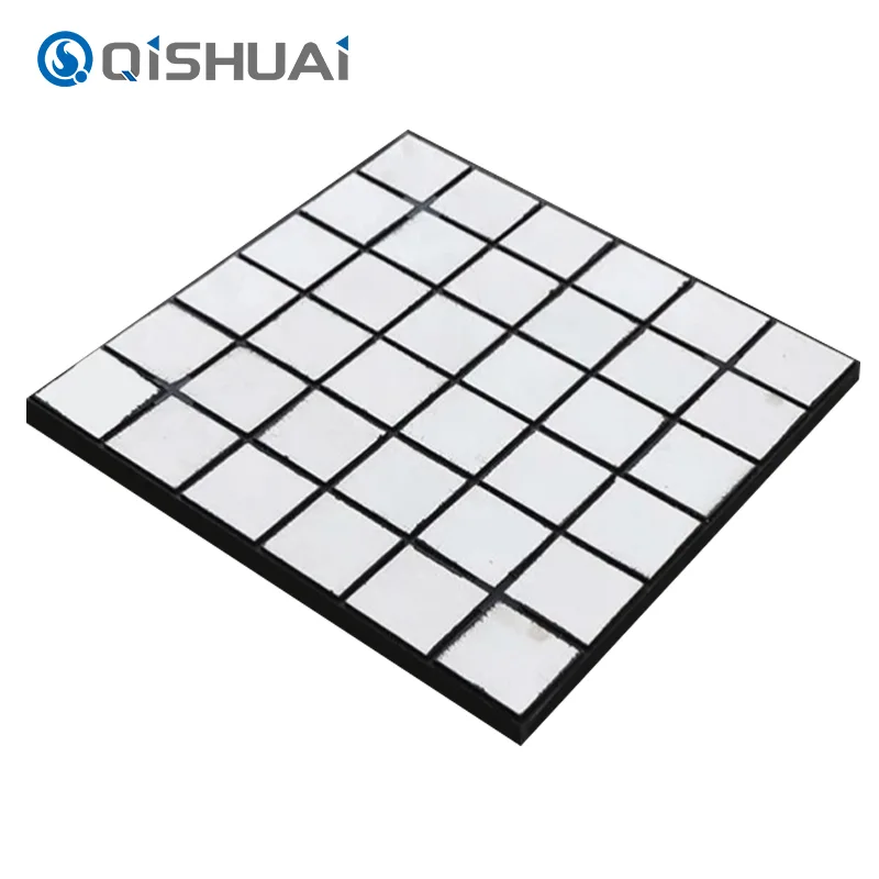 Lembaran Lapisan Keausan Keramik Karet